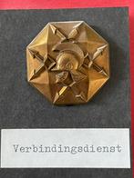 Verbindingsdienst embleem, Verzamelen, Militaria | Algemeen, Ophalen of Verzenden, Landmacht, Nederland, Embleem of Badge