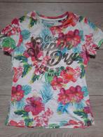 Superdry shirt t-shirt bloemen print maat 36 / S, Superdry, Ophalen of Verzenden, Zo goed als nieuw, Korte mouw