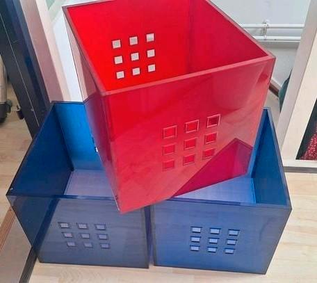 Ikea Lekman bakken, Doe-het-zelf en Verbouw, Kratten en Dozen, Gebruikt, Doos, Minder dan 50 cm, Minder dan 35 cm, Minder dan 40 cm