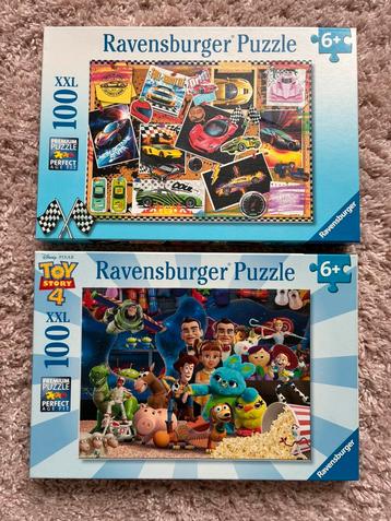 2x Ravensburger XXL puzzel: Toy Story 4 & Dream Cara beschikbaar voor biedingen
