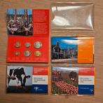 Vier mini muntset uit de Gulden tijd., Ophalen of Verzenden, Koningin Beatrix, Overige waardes