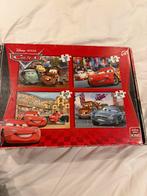 Cars Puzzel Set - 4 Puzzels, Ophalen of Verzenden, Meer dan 50 stukjes, Gebruikt, 4 tot 6 jaar