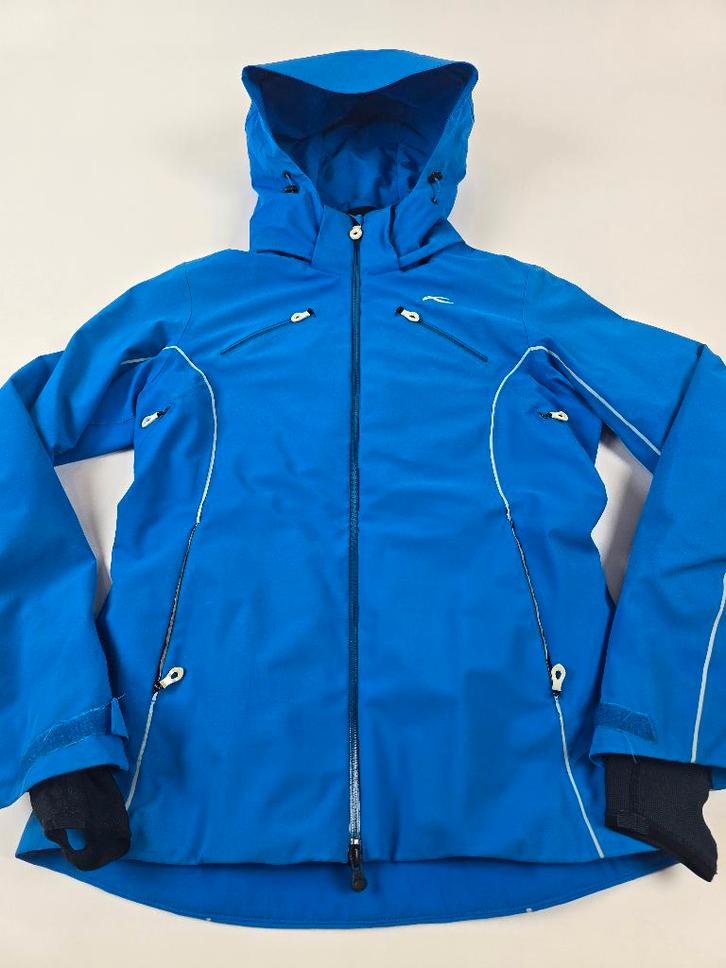 Kjus Formula Ski Jas Blauw Dames S, Kleding | Dames, Wintersportkleding, Gedragen, Jack, Maat 38/40 (M), Ophalen of Verzenden