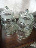 antieke winkel snoeppotten - tonnetjes model, Antiek en Kunst, Ophalen of Verzenden