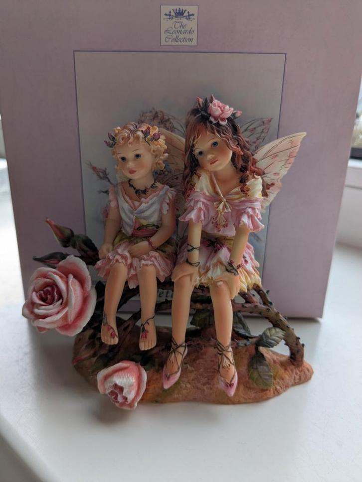 Fairy poppets, Christine Haworth, rose petal fairies, Verzamelen, Beelden en Beeldjes, Zo goed als nieuw, Ophalen