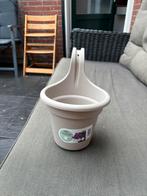 Balkon bloempotten kleur crème /beige, Tuin en Terras, Bloempotten, Ophalen, Balkon, Rond, Nieuw
