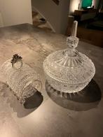 Mooie schaal en onderzetters, Antiek en Kunst, Antiek | Glas en Kristal, Ophalen
