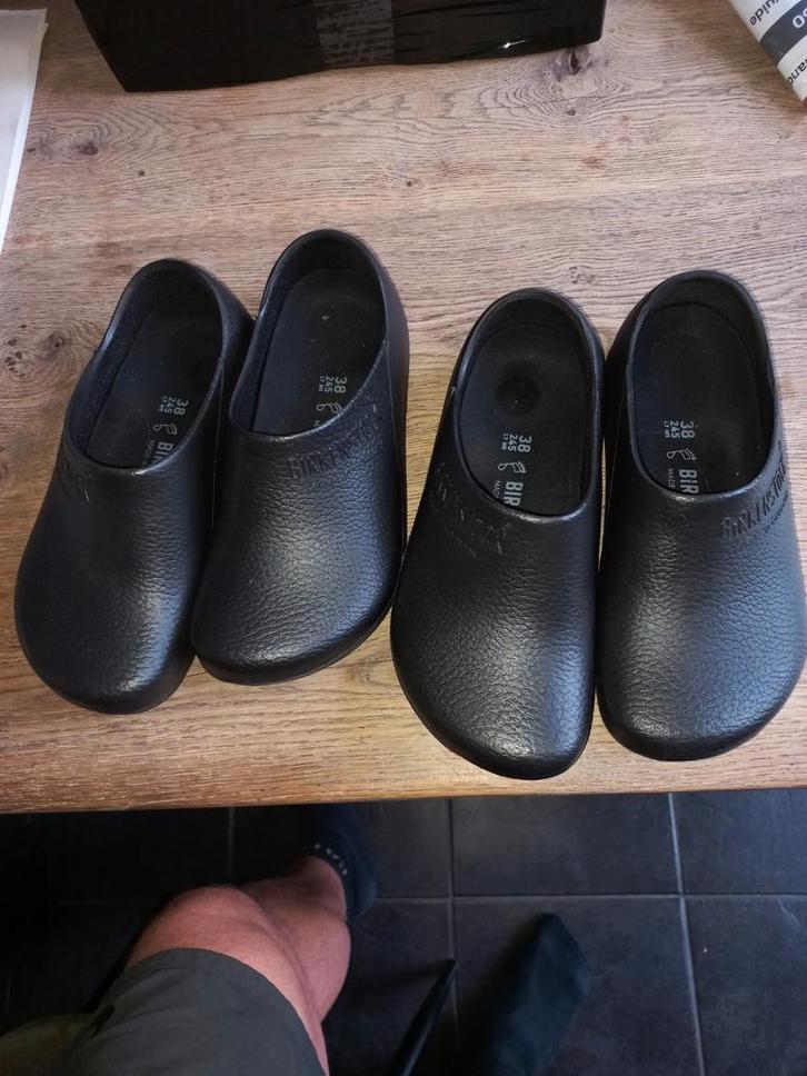 2x Nieuwe Birkenstock Profi Birki Schoenklompen Maat 38, Kleding | Dames, Schoenen, Nieuw, Zwart, Ophalen of Verzenden