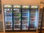 Drankenkoeler/Drankenkoelkast glasdeur 382L (4 stuks), Ophalen, Zonder vriesvak, 200 liter of meer, 60 cm of meer