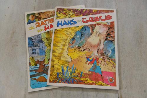 De Rattenvanger van Hamelen / Hans en Grietje 2 x Strips, Boeken, Stripboeken, Zo goed als nieuw, Meerdere stripboeken, Verzenden
