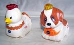 2 Vtech Zoef Zoef dieren. In zeer goede werkende staat., Ophalen of Verzenden, Zo goed als nieuw, 6 maanden tot 2 jaar