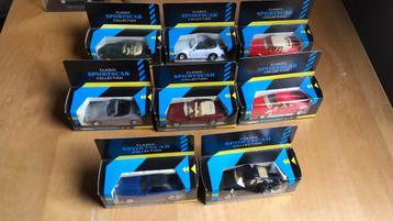 CLAASIC SPORTS CARS + FRICTIE LOT 8X MERCEDES,PORSCHE JAGUAR beschikbaar voor biedingen