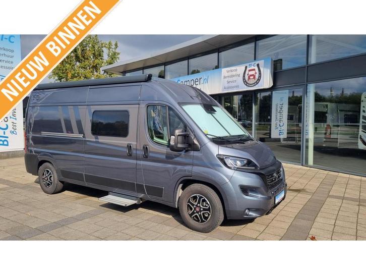 Carado CVE600 PRO 9tr.Autom-Trhaak-NAV-CAM, Caravans en Kamperen, Campers, Bedrijf, tot en met 2, Buscamper of Camperbus, Carado