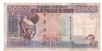 Guineé, 5000 Francs, 1998, Postzegels en Munten, Bankbiljetten | Afrika, Guinee, Los biljet, Ophalen of Verzenden