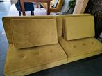 MADE Rosslyn Slaapbank - Antiekgoud Fluweel, Huis en Inrichting, Ophalen, Gebruikt, 210 cm, Twijfelaar