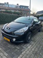 Peugeot 207 1.6 16V CC 88KW 2009 Zwart, Auto's, Voorwielaandrijving, 65 €/maand, 15 km/l, 4 cilinders