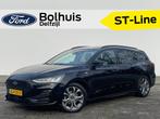 Ford FOCUS Wagon EcoBoost Hybrid 125 pk ST Line | Winter Pac, Gebruikt, Zwart, Handgeschakeld, 19 km/l