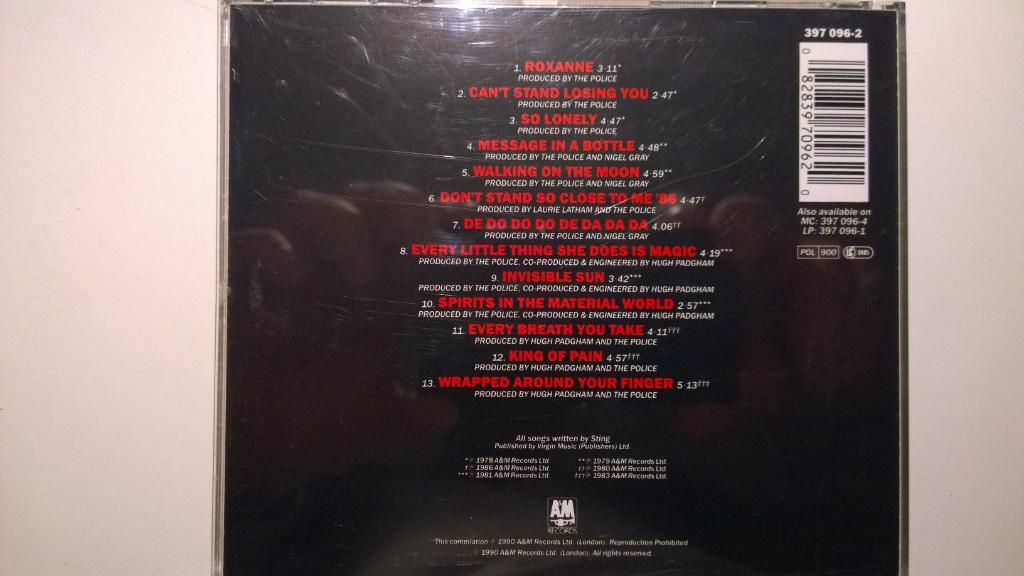 The Police - Their Greatest Hits, Ophalen of Verzenden, Zo goed als nieuw