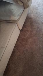 Gratis Boxspring 160cm breed - Ophalen!, Ophalen, Gebruikt, Beige, Tweepersoons