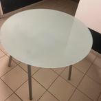 Tuin tafel of voor binnen, Ophalen, Gebruikt, Rond, Metaal