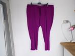 Paarse broek, elastische taille Ulla Popken 62/64, Kleding | Dames, Paars, Ulla Popken, Ophalen of Verzenden, Zo goed als nieuw
