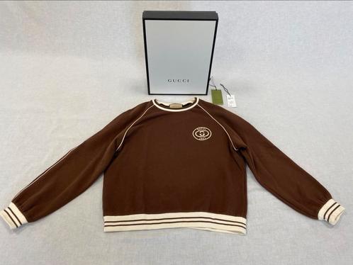 Gucci Sweatshirt Heavy Felted Brown Size S, Kleding | Heren, Truien en Vesten, Zo goed als nieuw, Maat 46 (S) of kleiner, Bruin