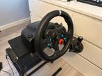 Complete simracing setup: G29+ shifter + GT Omega wheelstand, Ophalen, Zo goed als nieuw