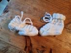 Gebreide baby slofjes bijna gratis, Ophalen of Verzenden, Zo goed als nieuw, Jongetje of Meisje, Slofjes