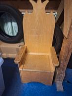 Houten Troon Stoel - Opknapper, Kinderen en Baby's, Kinderkamer | Tafels en Stoelen, Ophalen of Verzenden