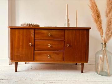 Vintage retro dressoir kast mid century tv meubel beschikbaar voor biedingen