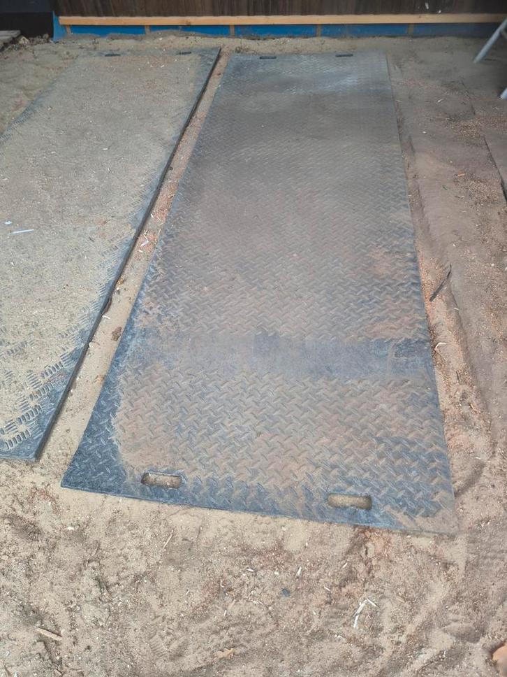 3 Kunststof Rijplaten - Duurzaam en Sterk!, Doe-het-zelf en Verbouw, Platen en Panelen, Ophalen of Verzenden