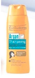 Evoluderm Voedende Argan Shampoo 300 ml (3 voor €10,-), Ophalen of Verzenden, Nieuw, Shampoo of Conditioner