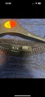 Armani Exchange Trui - Blauw/Wit - Maat XL, Ophalen of Verzenden, Zo goed als nieuw, Maat 56/58 (XL), Blauw