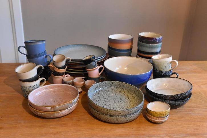 HKliving servies 41-delig, zeer mooi!, Huis en Inrichting, Keuken | Servies, Zo goed als nieuw, Compleet servies, Overige stijlen