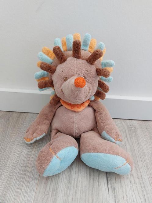 Knuffel nattou egel little Garden hérisson K9002, Kinderen en Baby's, Speelgoed | Knuffels en Pluche, Zo goed als nieuw, Ophalen of Verzenden