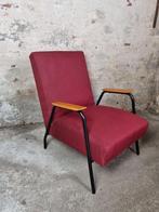 Pierre Guariche Meurop jaren 50 fauteuil, Ophalen, Gebruikt, Metaal, Midcentury modern
