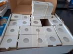 Doos vol nieuwe houders voor munten bieden, Ophalen of Verzenden, Overige landen, 2 euro