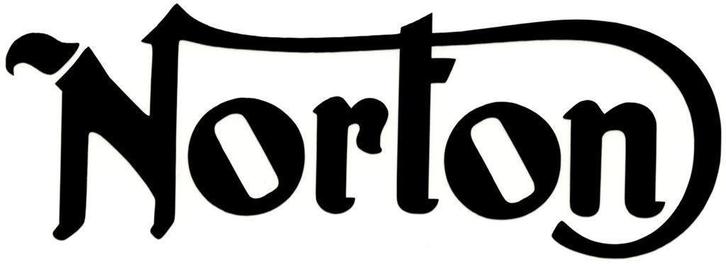 Norton sticker #4, Motoren, Accessoires | Stickers, Verzenden