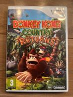 Donkey Kong Country Returns - Wii, Spelcomputers en Games, 2 spelers, Eén computer, Ophalen of Verzenden, Zo goed als nieuw