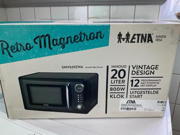 ETNA SMV620ZWA Retro Magnetron - 20 liter beschikbaar voor biedingen