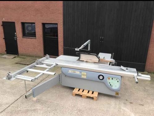 AGM s320 formaatzaag, Doe-het-zelf en Verbouw, Gereedschap | Zaagmachines, Gebruikt, Overige typen, 1200 watt of meer, 70 mm of meer