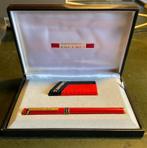 Ferrari Formula pen by Cartier + aansteker, Overige merken, Balpen, Met doosje, Ophalen of Verzenden