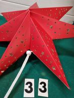 ster papier groot rood [b33], Diversen, Kerst, Ophalen of Verzenden