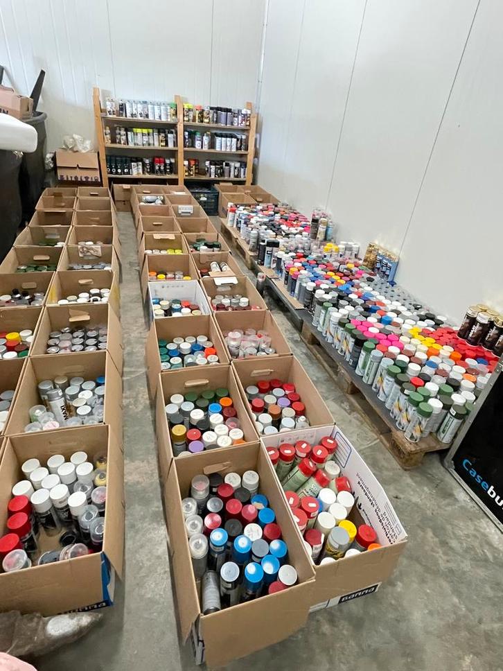 Spuitbussen - Graffiti & Verf - Alle Kleuren, Doe-het-zelf en Verbouw, Verf, Beits en Lak, Nieuw, Verf, Minder dan 5 liter, Overige kleuren