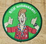 Insigne Scouting "Blijf ontdekken!", Ophalen of Verzenden, Zo goed als nieuw, Embleem, Speld of Insigne
