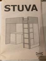Hoogslaper Ikea Stuva blauw, Ophalen of Verzenden, Gebruikt, Hoogslaper