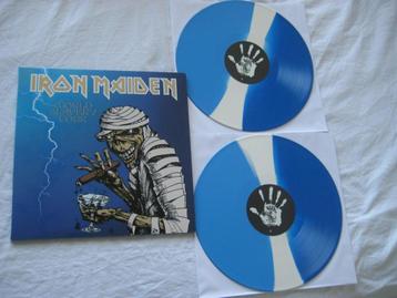 IRON MAIDEN 2LP "WORLD SLVERY TOUR" ITALY 1984 beschikbaar voor biedingen