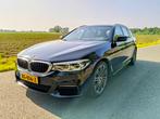 BMW 520d Touring | 83.000km | 2019 | BMW garantie | M-sport, Achterwielaandrijving, 1995 cc, Zwart, Origineel Nederlands