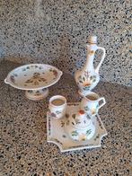 "Delfts Polychroom" "Regina" 6-delig set, Ophalen of Verzenden, Porselein