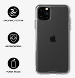 ZGAN! Tech21 backcover iPhone 11 Pro Max transparant €14,99, Ophalen of Verzenden, Zo goed als nieuw, IPhone 11 Pro, Frontje of Cover